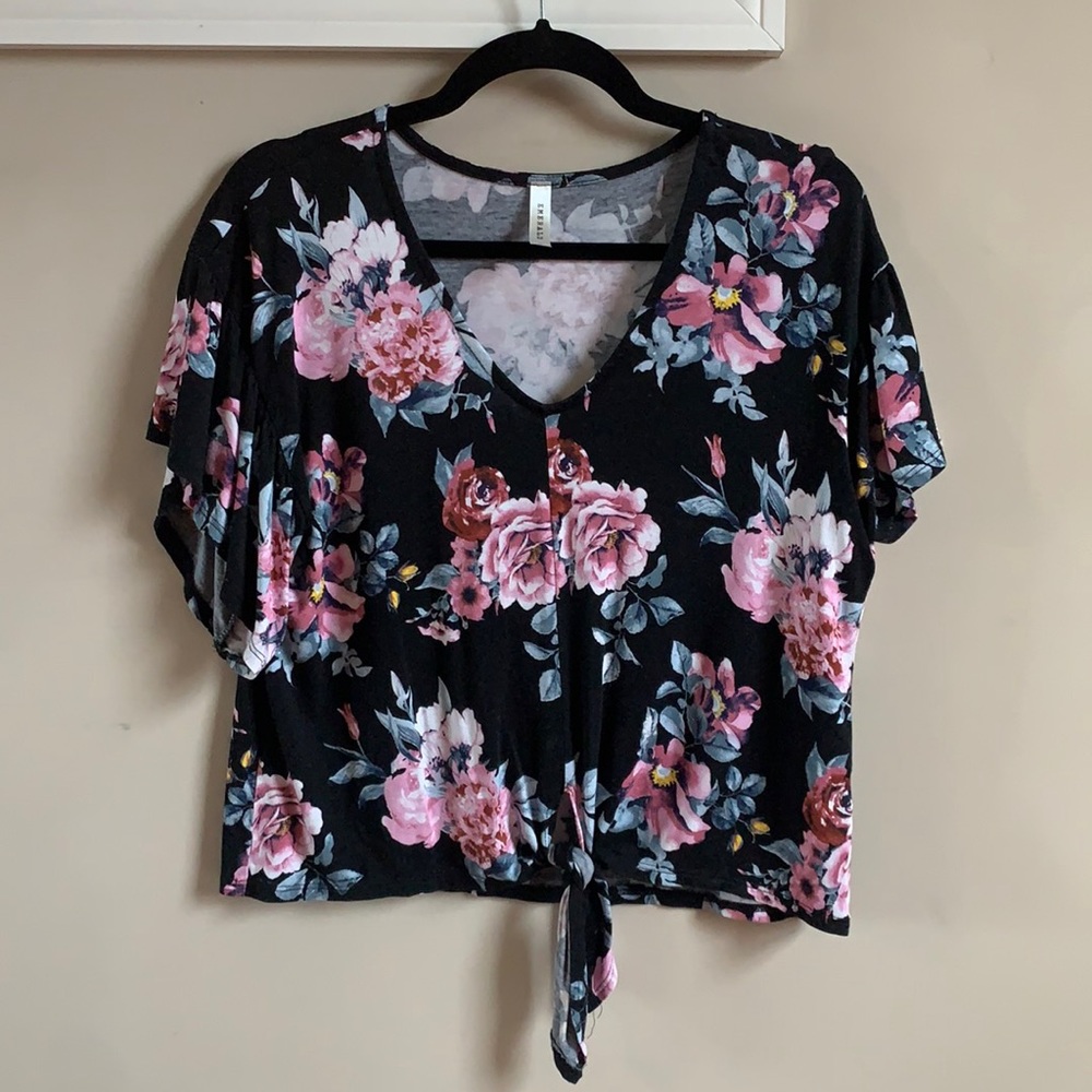 Floral Crop Top